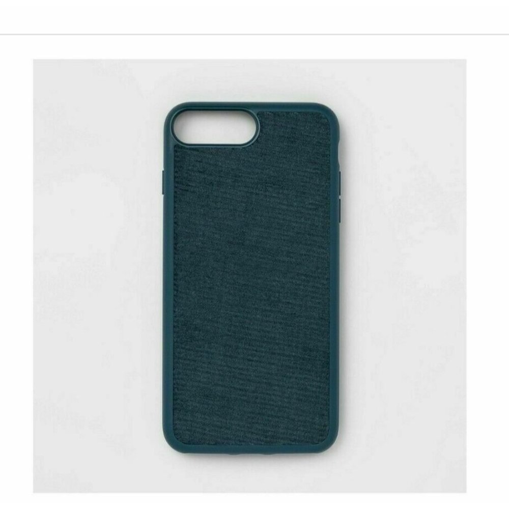 heyday™ Corduroy Apple iPhone 6/7/8 Plus Phone Case - Teal NIB